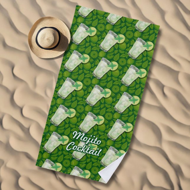 Mojito Beach Towel (Creator Uploaded)