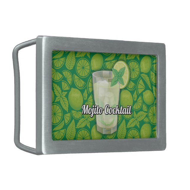 Mojito Belt Buckle (Front Left)