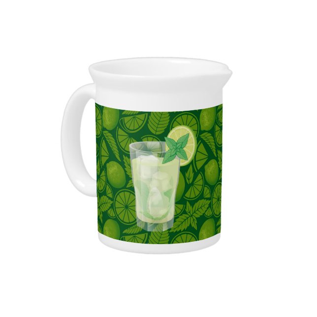 Mojito Beverage Pitcher (Left)