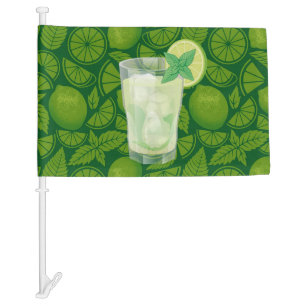 Mojito Car Flag