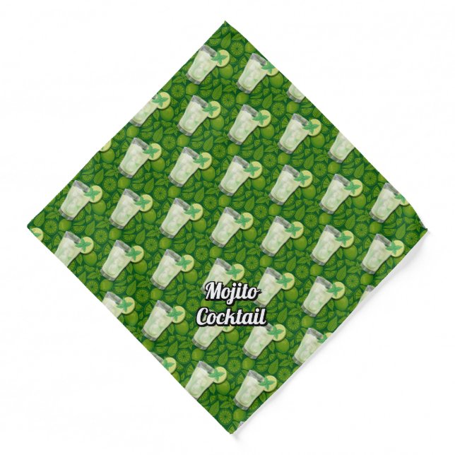 Mojito Cocktail Bandana (Front)
