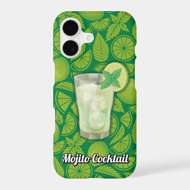 Mojito Cocktail Case-Mate iPhone Case (Back)