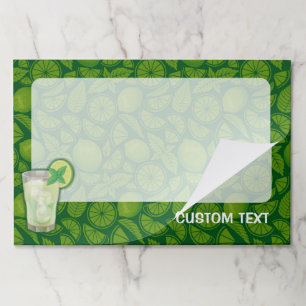 Mojito Cocktail Paper Pad
