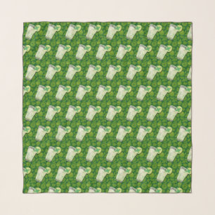 Mojito Cocktail Pattern Scarf