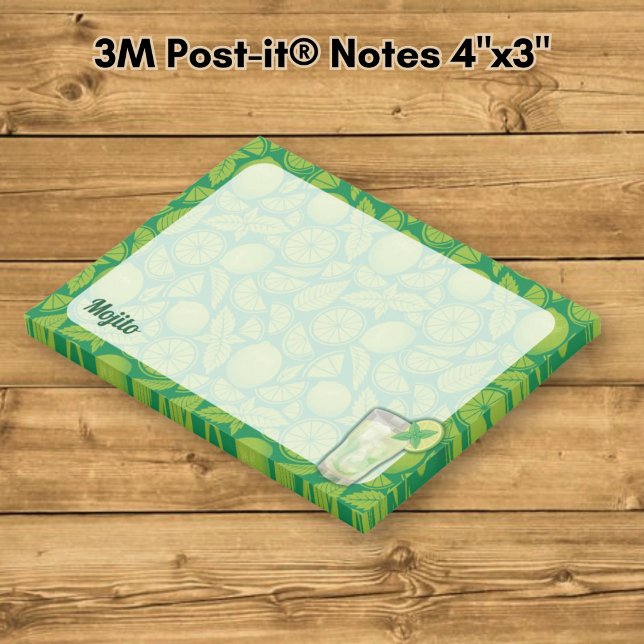 Mojito Cocktail Post-it Notes (Creator Uploaded)