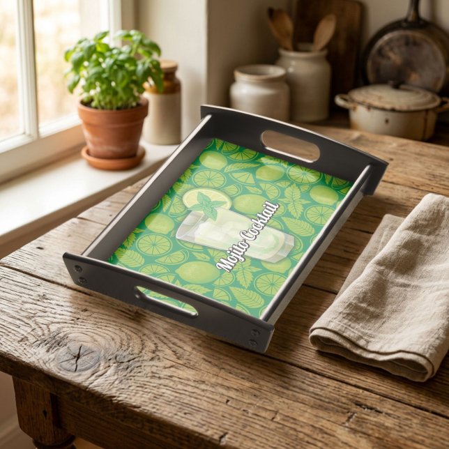 Mojito Cocktail Serving Tray (Creator Uploaded)
