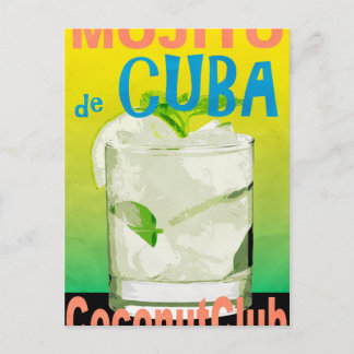 Mojito De Cuba Postcard