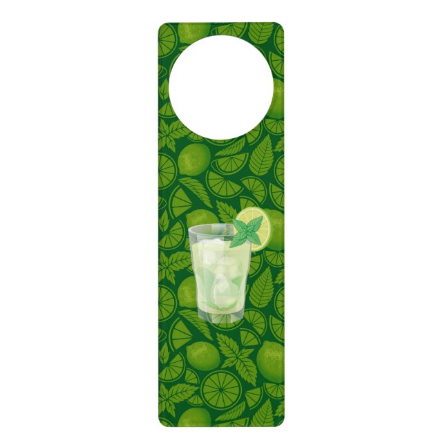 Mojito Door Hanger (Front)