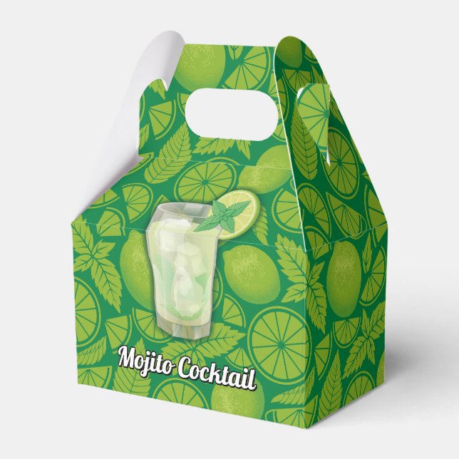Mojito Favor Boxes (Front Side)