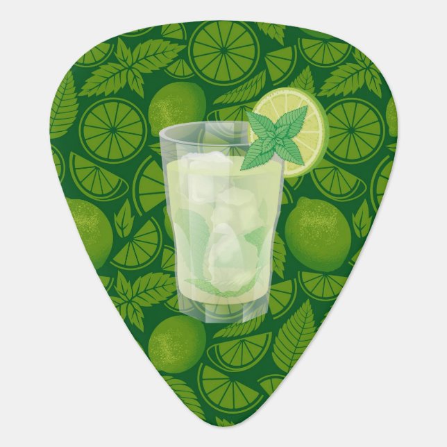 Mojito Guitar Pick (Front)