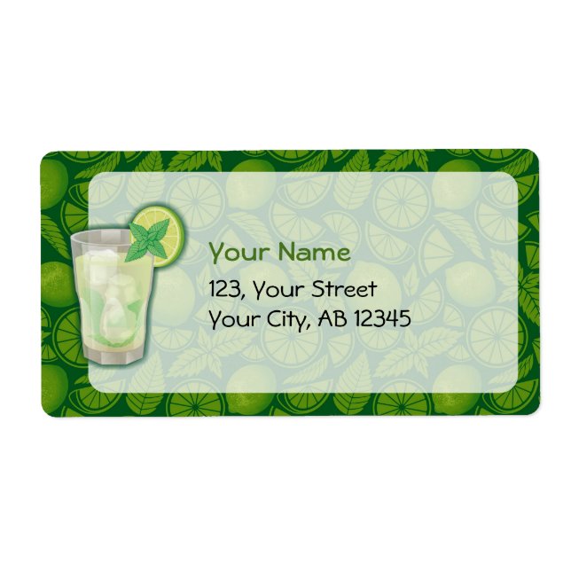 Mojito Label (Front)