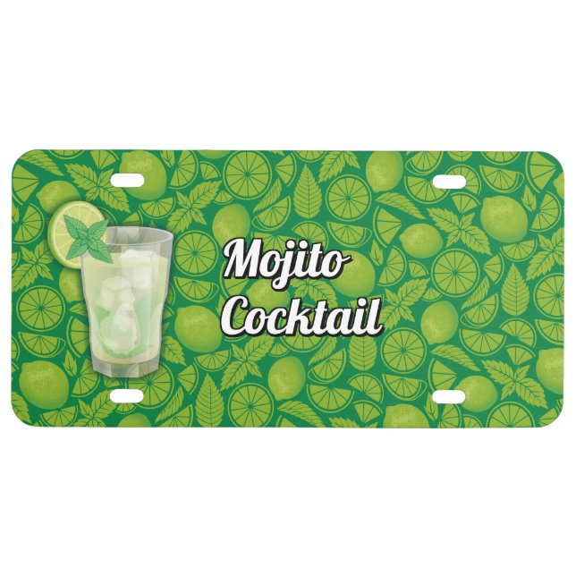 Mojito License Plate (Front)