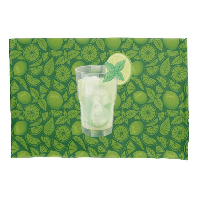 Mojito Pillow Case (Front)