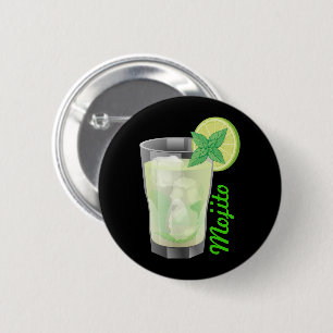 Mojito Pinback Button