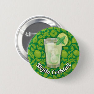 Mojito Pinback Button