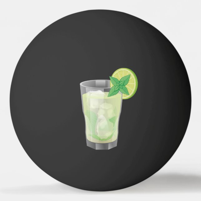 Mojito Ping-Pong Ball (Front)