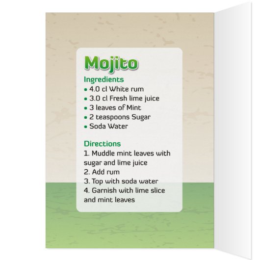 Mojito Recipe (Inside (Left))