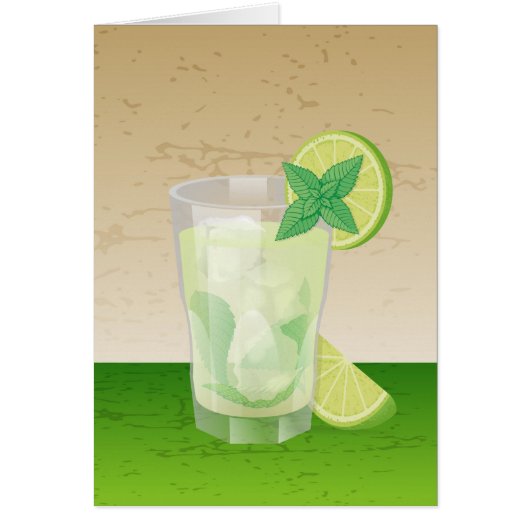 Mojito Recipe Cards (Front)