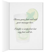 Mojito Recipe Cards (Inside (Right))