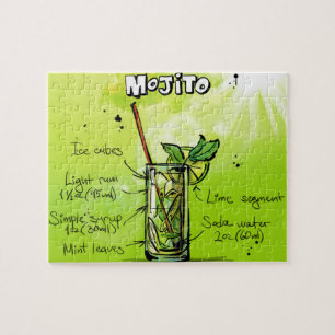 Mojito Recipe Jigsaw Puzzle