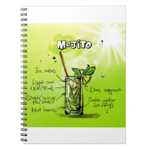 Mojito Recipe Notebook