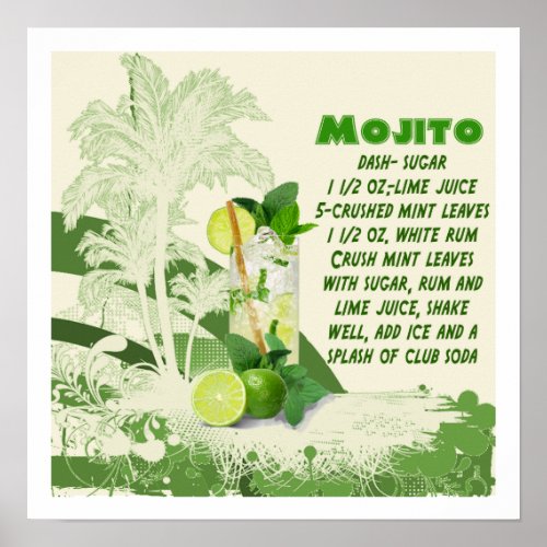 Mojito Recipe Print