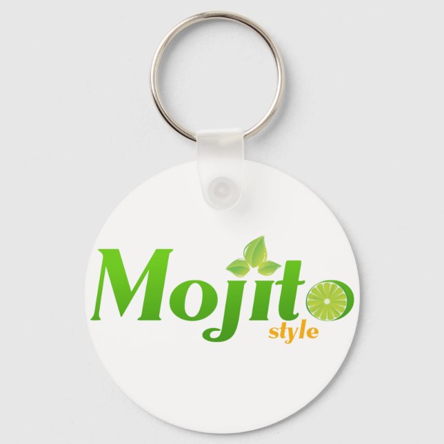 Mojito Style Keychain (Front)