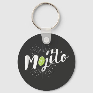 Mojito summertime with a lemon keychain