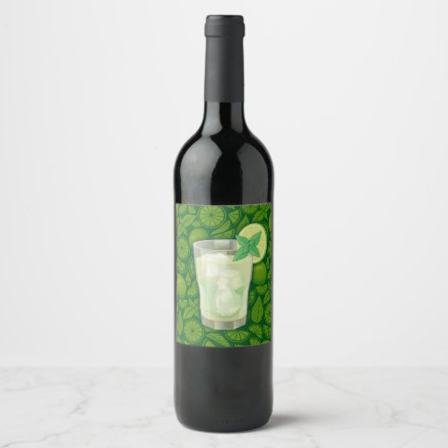 Mojito Wine Label