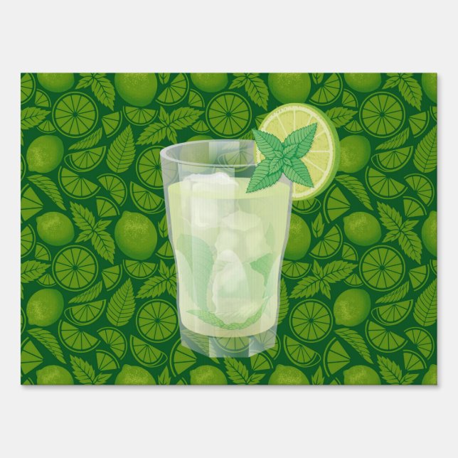 Mojito Yard Sign (Front)
