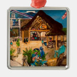 &quot;mojito&#39;s At Dusk&quot; By Willowcatdesign  Metal Ornament at Zazzle