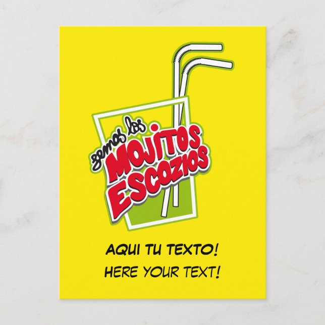 MOJITOS ESCOZIOS POSTCARD (Front)
