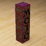 Mojo black all over green red wine box