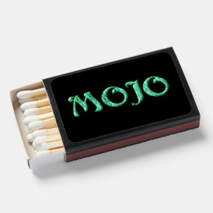 Mojo black matchboxes