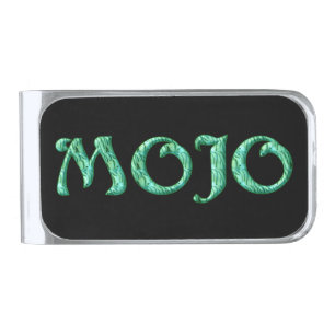 Mojo black silver money clip