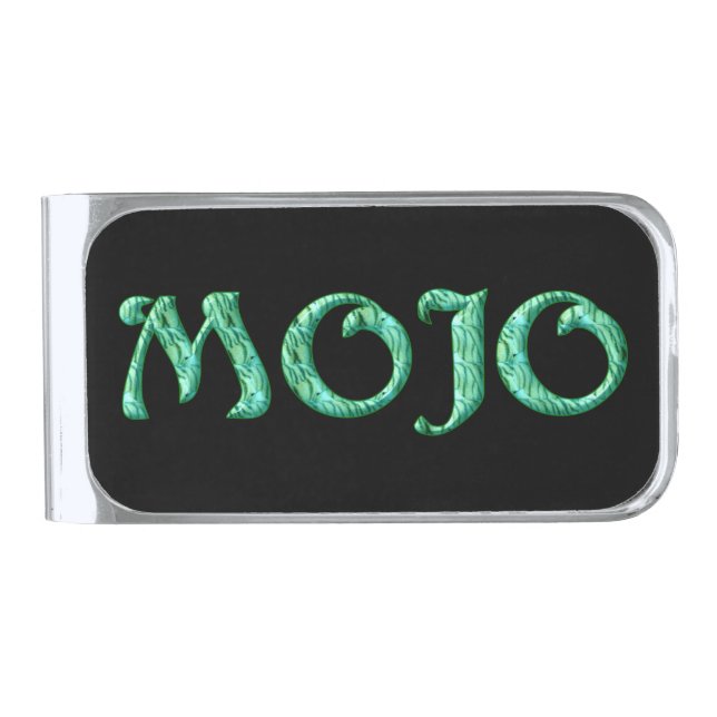 Mojo black silver money clip (Front)