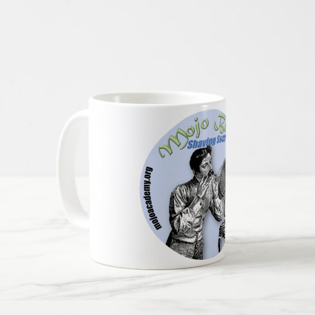 Mojo Bros. Shaving Soap Shaving Mug (Front Left)