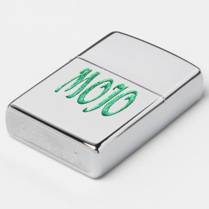 Mojo clear Zippo chrome lighter