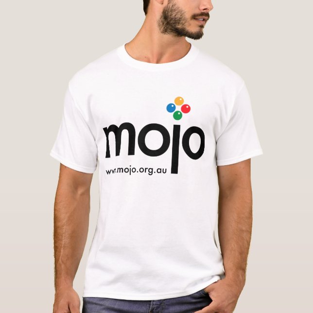 Mojo Controller white T-Shirt (Front)