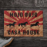 Mojo Dojo Casa House Western Horses Rising Sun Doormat