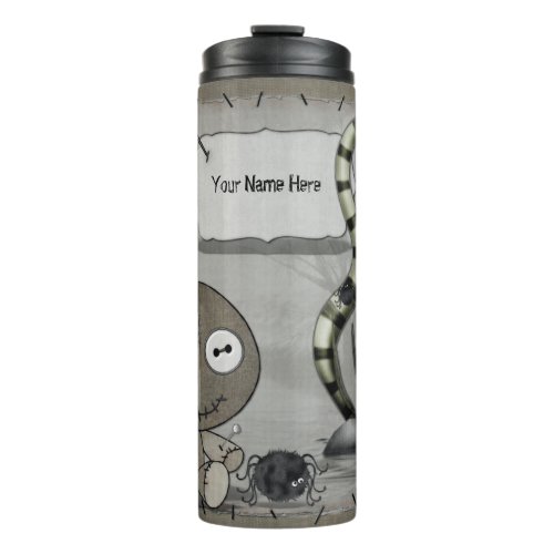 MOJO Gothic Voodoo Doll PERSONALIZED Thermal Tumbler