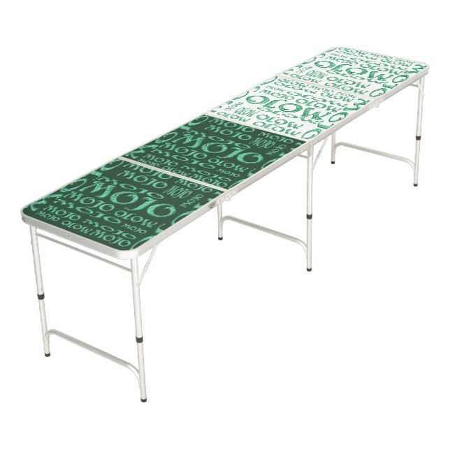 Mojo green vs white ping pong table (Angled)