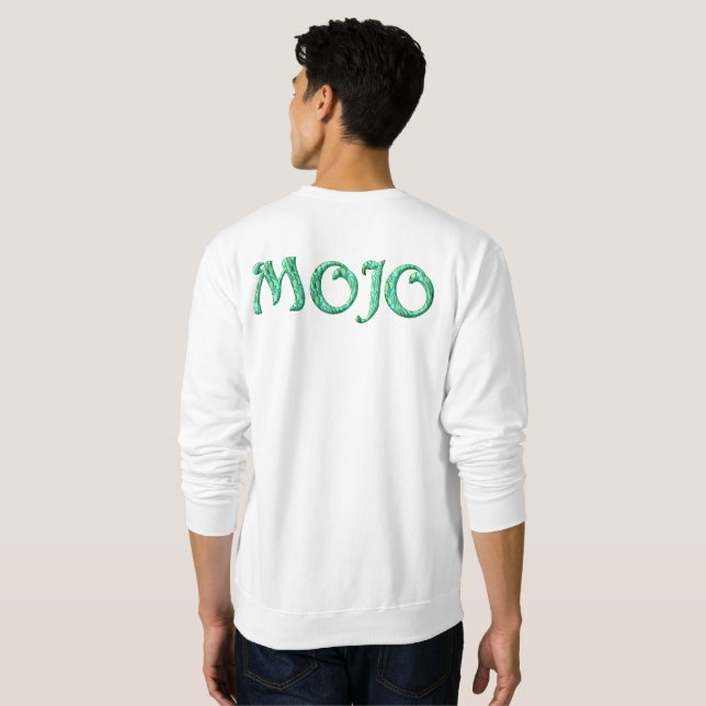 Mojo men white sweatshirt back (Back Full)