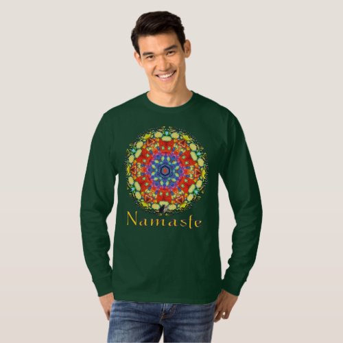 Mojo Namaste Kaleidoscope T_Shirt