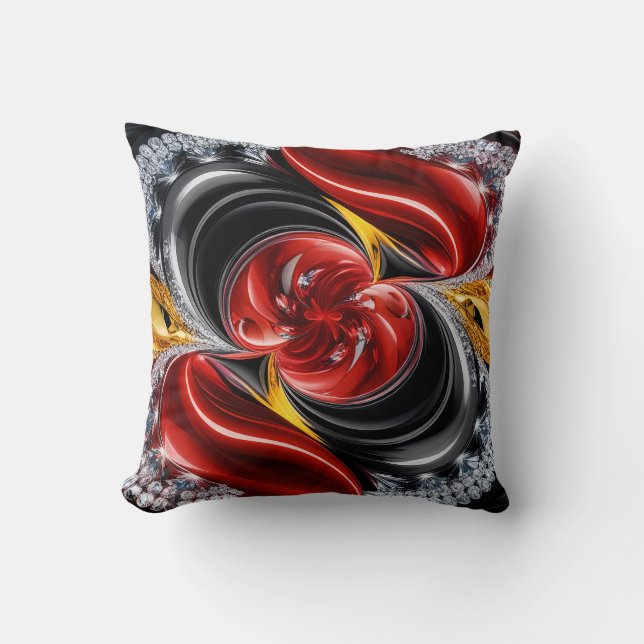  MoJo Pillow with German Colors Design (Front)