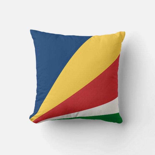  MoJo Pillow with Seychelles Colors Design (Front)