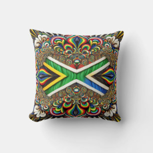 MoJo Pillow with South African Colors Design