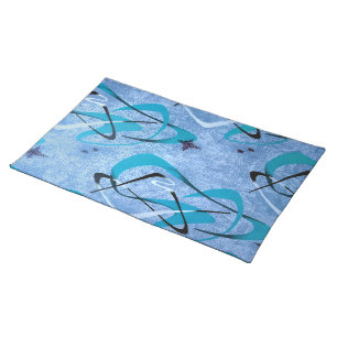 MoJo Placemat : BOOMERANG 2 - AQUA MARINE