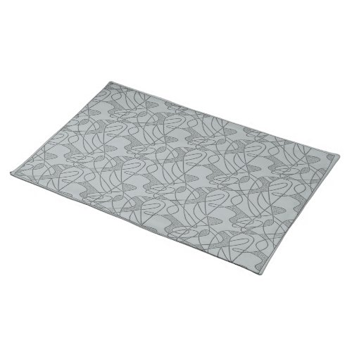 MoJo Placemat  CONTEMPO  _ GREY LAGOON