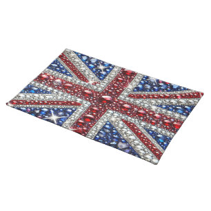 MoJo Placemat with British Colors Design